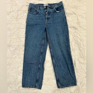 Everlane 90s High Waisted Blue Women's Jeans